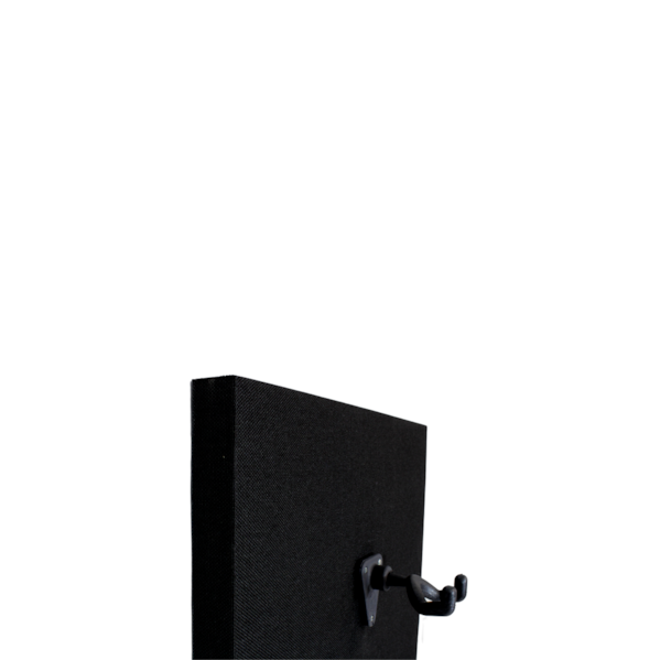 Painel Acústico Absorvedor Fibracustica C/ Suporte Instrumento 1200 x 600 x 50 mm para Home Studio com Suporte para Instrumento