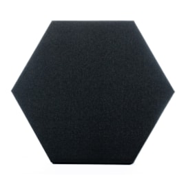 Painel Acústico Hexagonal 520 x 600 x 50 mm Decorativo para Redução de Eco