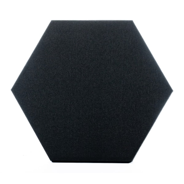 Painel Acústico Hexagonal 520 x 600 x 50 mm Decorativo para Redução de Eco