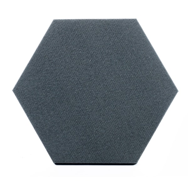 Painel Acústico Hexagonal 520 x 600 x 50 mm para Redução de Eco e Decoração Painel Acústico Hexagonal 520 x 600 x 50 mm para Redução de Eco e Decoração