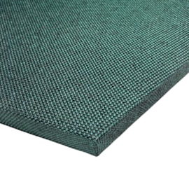 Painel Acústico Quadrado Tecido Polipropileno 300 x 300 x 40 mm Decorativo Quadrado para Redução de Eco