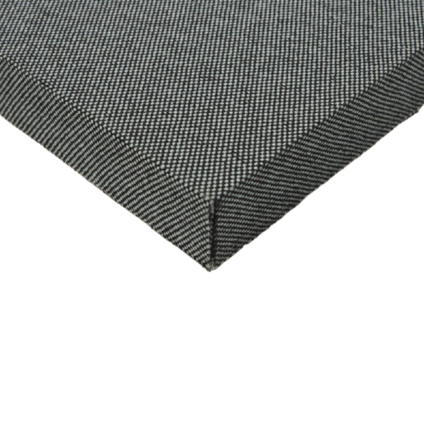 Painel Acústico Quadrado Tecido Polipropileno 300 x 300 x 40 mm Decorativo Quadrado para Redução de Eco