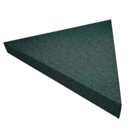 Painel Acústico Triangulo Tecido Polipropileno 400 x 400 x 40 mm Decorativo para Redução de Eco