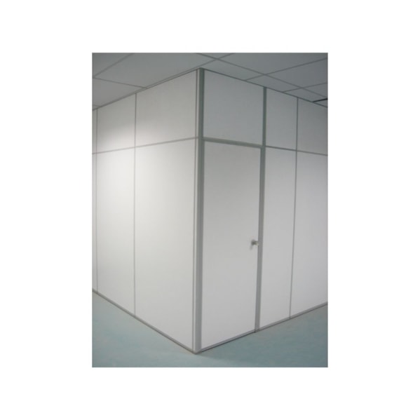 Painel Divisória Lã de Rocha UV - 2110 x 1200 x 35 mm - Branco Max - SE - Branco Max