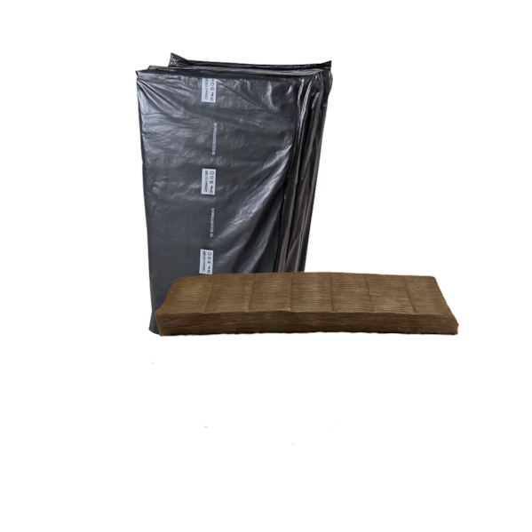 Painel Lã de Rocha Ensacada com Instalação Limpa para Drywall 1200 x 600 x 51 mm Densidade 32 kg/m³ Painel Lã de Rocha Ensacada com Instalação Limpa para Drywall 1200 x 600 x 51 mm Densidade 32 kg/m³