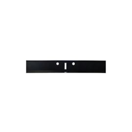 Perfil Aço T Clicado 3750 x 24 mm - Preto