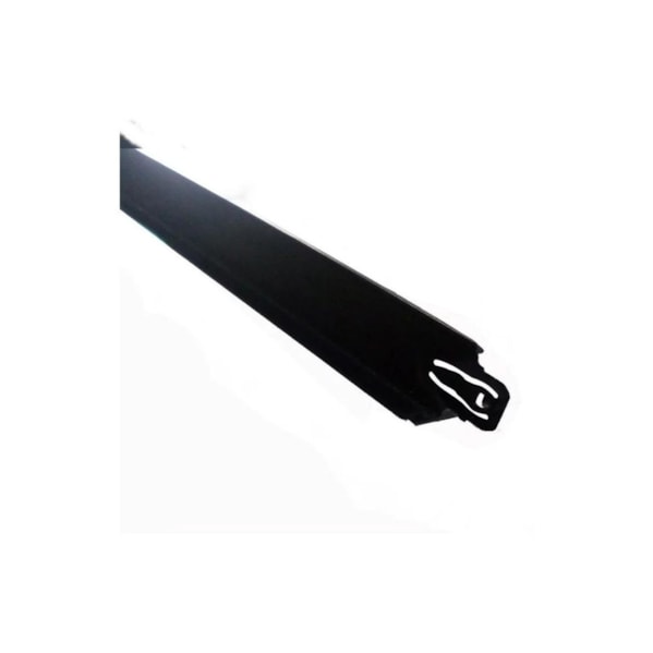 Perfil Aço T Clicado 3750 x 24 mm - Preto