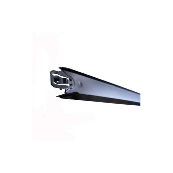 Perfil Aço T Clicado 3750 x 24 mm - Preto