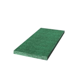 Placa de Lã de Rocha Verde  1200 x 600 x 50 mm Densidade 32 kg/m³