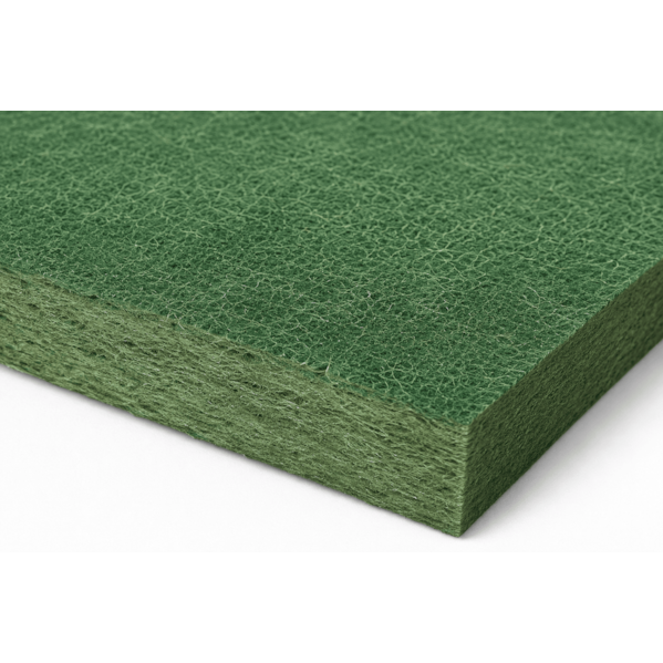 Placa de Lã de Rocha Verde  1200 x 600 x 50 mm Densidade 32 kg/m³