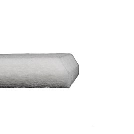 Placa Lã de PET Branca 500 x 500 x 25 mm - Modelo Lisa (35 kg/m3) (Plano)