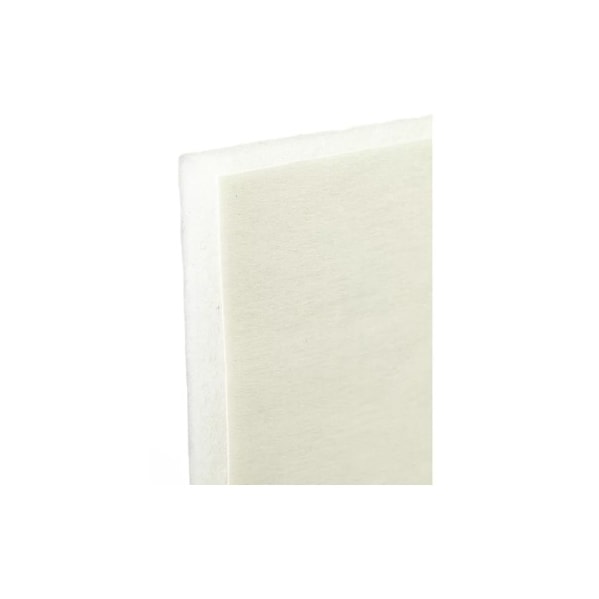 Placa Lã de PET Branca CHANFRADO 600 x 600 x 50 mm - 30kg/m3