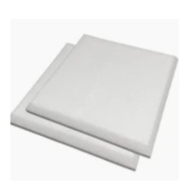 Placa Lã de PET Branca CHANFRADO 600 x 600 x 50 mm - 35kg/m3