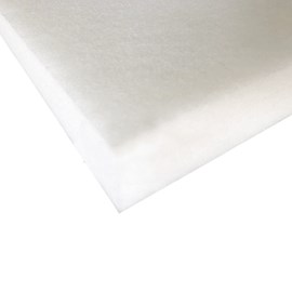 Placa  Lã de PET Branco 1200 x 600 x 25 mm - 20kg/m3 - 1 Unidade - 0,72m2