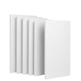 Placa  Lã de PET Branco 1200 x 600 x 25 mm - 20kg/m3 - 1 Unidade - 0,72m2