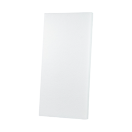 Placa Lã de PET Branco 1200 x 600 x 25 mm - 30kg/m3 - 1 Unidade - 0,72m2