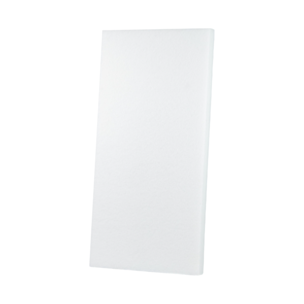 Placa Lã de PET Branco 1200 x 600 x 25 mm - 30kg/m3 - 1 Unidade - 0,72m2