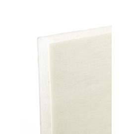 Placa Lã de PET com Chanfro 620 x 620 x 25mm - Branco