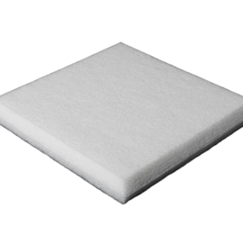 Placa Lã de PET  Lisa 500 x 500 x 25 mm Densidade 35 kg/m3 Cor Branca