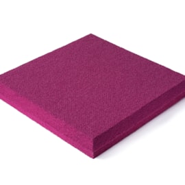 Placa Lã de PET Lisa 500 x 500 x 50 mm Densidade 35 kg/m3