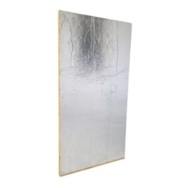 Placa Lã de Vidro Aluminizado 1 Faces 1200 x 600 x 25 mm - 30kg/m3 - 1 Unidade 0,72m2 - RE