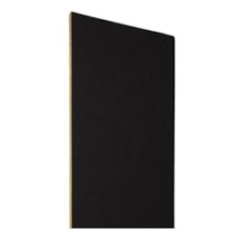 Placa Lã de Vidro Forrovid Boreal Negro 1250 x 625 x 15 mm Densidade 60 kg/m3