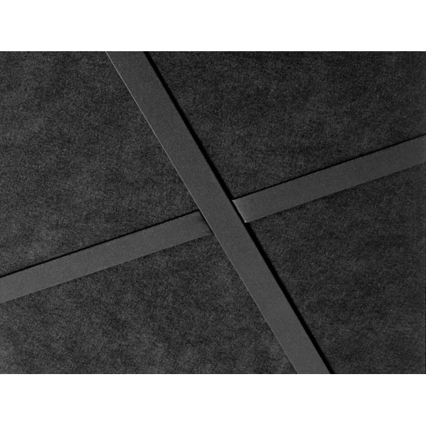 Placa Lã de Vidro Gedina Sombra 625 x 625 x 15 mm Densidade 60 kg/m