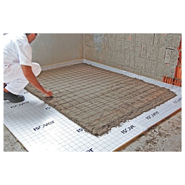 Placa Lã de Vidro Optima Piso 1200 x 1200 x 15 mm  Densidade 60 kg/m3