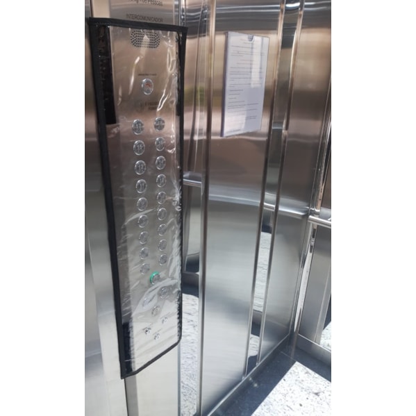 PROTETOR PLASTICO BOTOEIRA CABINE PROTETOR PLASTICO BOTOEIRA CABINE