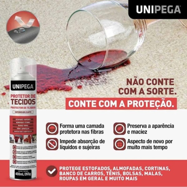 Protetor Tecidos Unipega 400 ML