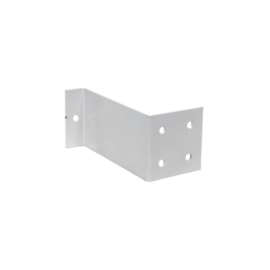 Suporte Teto Zincado para Painel Acústico Tipo Z 80 x 15 x 40 mm - Branco
