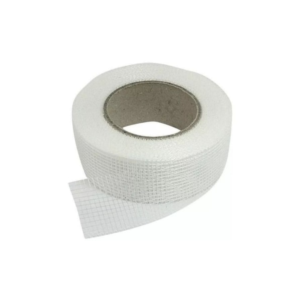 Tela Fita Adesiva Trançada para Drywall com Adesivo 3612 Dimensões 90 m x 48 mm