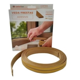 Veda Frestas Pequeno - 6000 x 9 x 2 mm - Marrom Claro