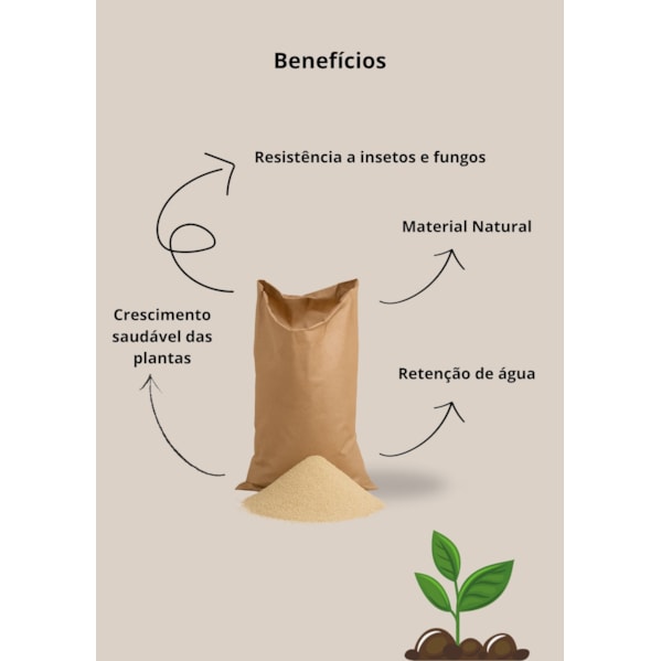 Vermiculita Expandida Fina - 10 Litros