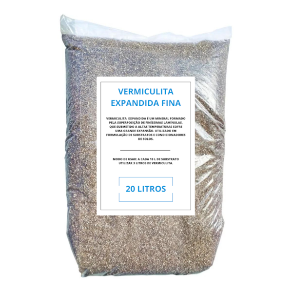 Vermiculita Expandida Fina - 20 Litros